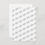 Uw Afbeelding/Logo wordt automatisch verlicht + Pa Bedankkaart (Voorkant / Achterkant)