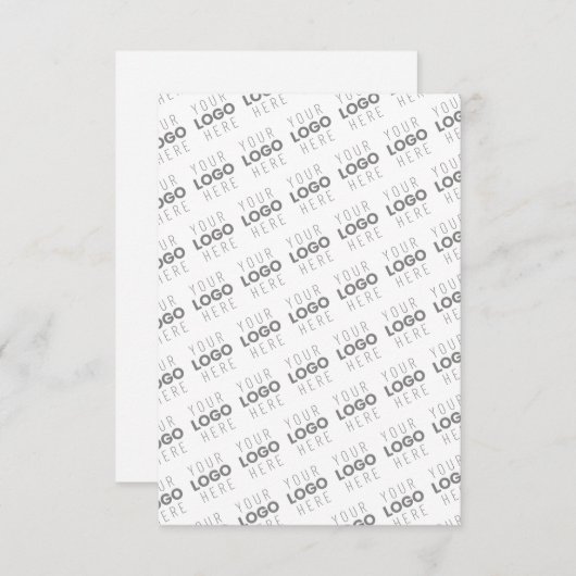 Uw Afbeelding/Logo wordt automatisch verlicht + Pa Bedankkaart (Voorkant / Achterkant)