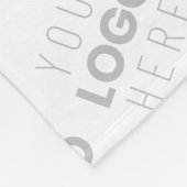 Uw Afbeelding/Logo wordt automatisch verlicht + Pa Fleece Deken (Hoek)