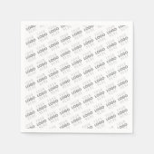 Uw Afbeelding/Logo wordt automatisch verlicht + Pa Servet (Voorkant)