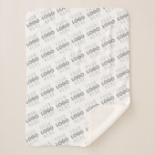 Uw Afbeelding/Logo wordt automatisch verlicht + Pa Sherpa Deken (Voorkant)