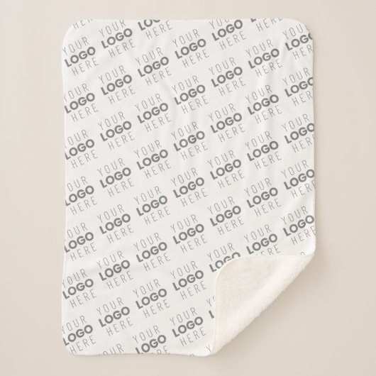 Uw Afbeelding/Logo wordt automatisch verlicht + Pa Sherpa Deken (Voorkant)