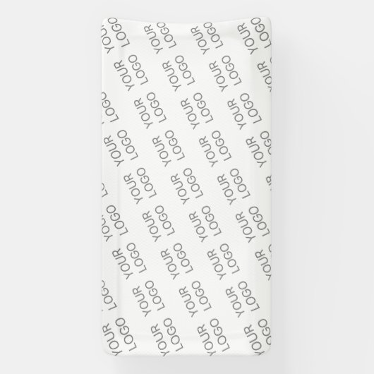 Uw Afbeelding/Logo wordt automatisch verlicht + Pa Spandoek (Verticaal)