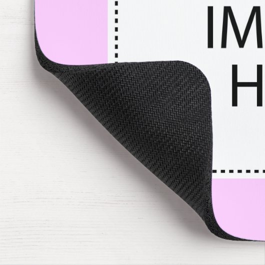 Uw Afbeelding of tekst hier Muismat (Hoek)