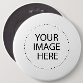 Uw Afbeelding of tekst hier Ronde Button 6,0 Cm (Voorkant /achterkant)
