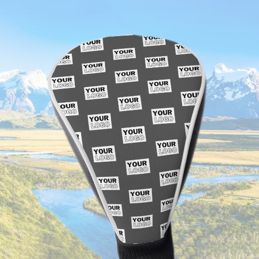 Uw Afbeelding ontwerp of zakelijke Logo betegeld | Golfheadcover