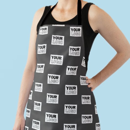 Uw Afbeelding ontwerp of zakelijke Logo betegeld | Schort