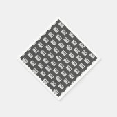 Uw Afbeelding ontwerp of zakelijke Logo betegeld | Servet (Hoek)