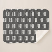 Uw Afbeelding ontwerp of zakelijke Logo betegeld | Sherpa Deken (Voorkant (horizontaal))