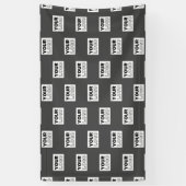 Uw Afbeelding ontwerp of zakelijke Logo betegeld | Spandoek (Verticaal)