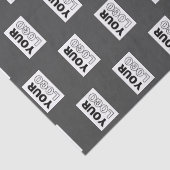 Uw Afbeelding ontwerp of zakelijke Logo betegeld | Tissuepapier (Detail)