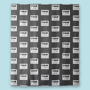 Uw Afbeelding ontwerp of zakelijke Logo betegeld   Wandkleed