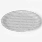 Uw Afbeelding Papieren Bordje (Gekanteld)