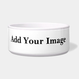 Uw Afbeelding Pet Bowl Voerbakje