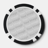 Uw Afbeelding Poker Chips (Achterkant)