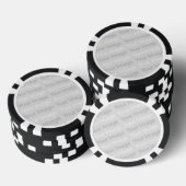 Uw Afbeelding Poker Chips (Opstapeling)