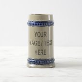 Uw Afbeelding-Tekst hier 21e verjaardag Cadeautje Bierpul (Center)