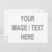 Uw Afbeelding-Tekst hier 21e verjaardag Cadeautje Briefkaart (Voorkant / Achterkant)