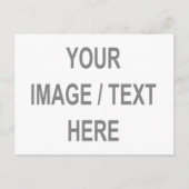 Uw Afbeelding-Tekst hier 21e verjaardag Cadeautje Briefkaart (Voorkant)