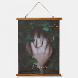 Uw Afbeelding voor de bruidbruidfoto van Elegant Hangend Wandkleed