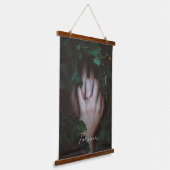 Uw Afbeelding voor de bruidbruidfoto van Elegant Hangend Wandkleed (Gebogen)