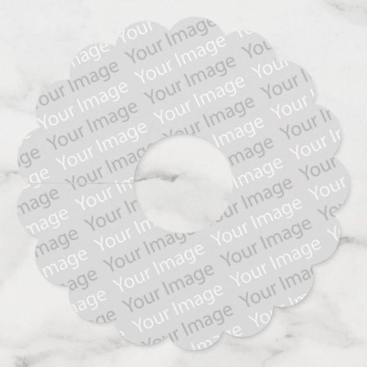 Uw Afbeelding Wijnglaslabel (Voorkant)