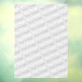 Uw Afbeelding Windows Cling Raamsticker (Vel 3)