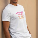 Uw Afbeeldingen Logo Blank Wit Voorzijde Achterzij T-shirt<br><div class="desc">Laat uw stijl zien met ons T-shirt op maat, dat is ontworpen om twee van uw afbeeldingen te laten zien: één aan de voorkant en één aan de achterkant. Of u nu uw favoriete foto's wilt markeren, uw kunstwerken wilt weergeven of uw zakelijke branding wilt promoten, dit veelzijdige shirt biedt...</div>