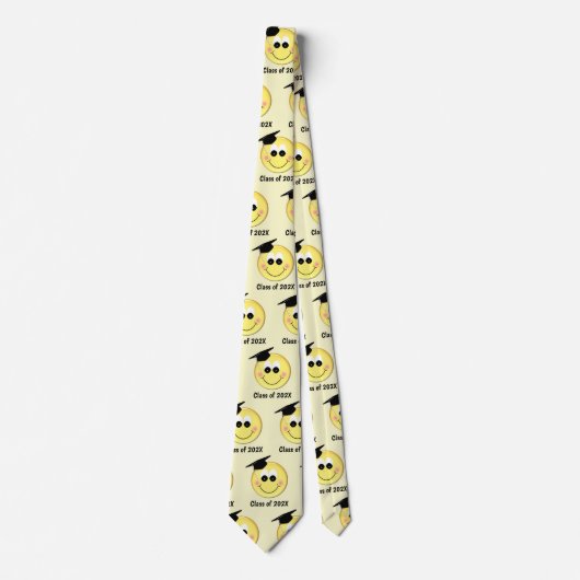 Uw Afstudeerder is een goed gezicht met een studie Stropdas (Voorkant)