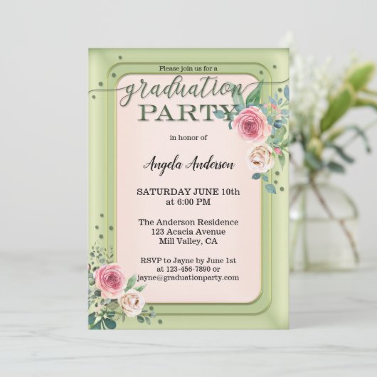 Uw Afstuderen van het Manuscript van het Roos van Kaart (Staand voorkant)