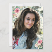 Uw Afstuderen van het Manuscript van het Roos van  Kaart (Achterkant)