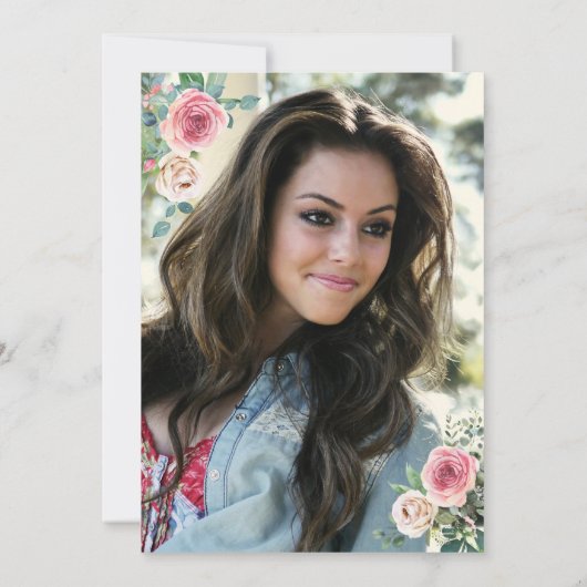 Uw Afstuderen van het Manuscript van het Roos van  Kaart (Achterkant)