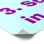 Uw antwoord uitvullen poster (Hoek)