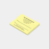 Uw arts zal u herinneren aan uw volgende afspraak post-it® notes (Schuin)