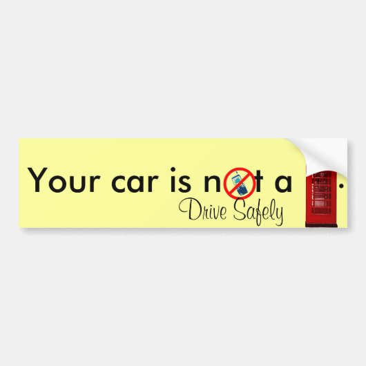 Uw auto is geen Bumpersticker van de Boek van de T (Voorkant)