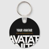 Uw Avatar-sleutelhanger - Gepersonaliseerd Sleutelhanger (Voorkant)