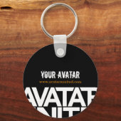 Uw Avatar-sleutelhanger - Gepersonaliseerd Sleutelhanger (Voorkant)