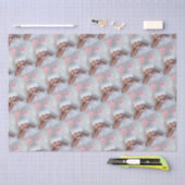 Uw Baby foto in een patroon Tissuepapier (Craft)