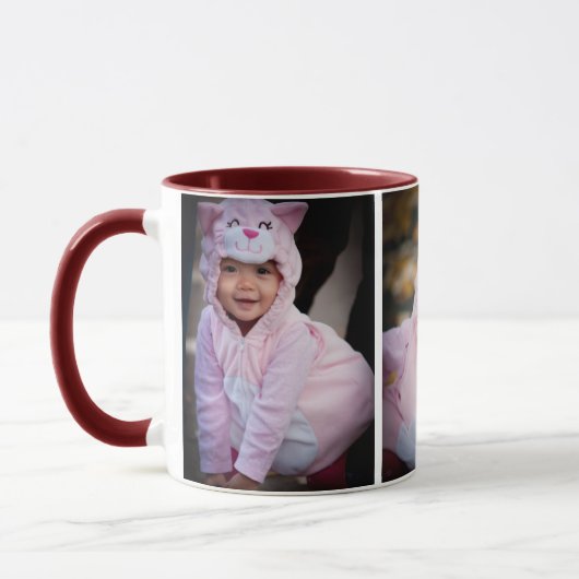 Uw baby op een mok (Links)