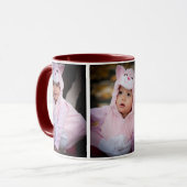 Uw baby op een mok (Voorkant links)