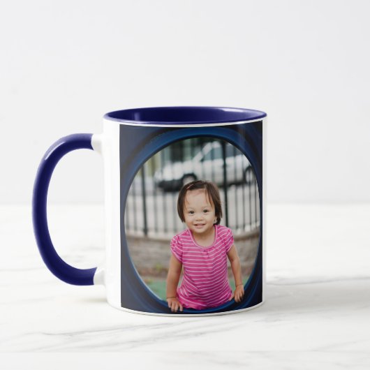 Uw baby op een mok (Links)