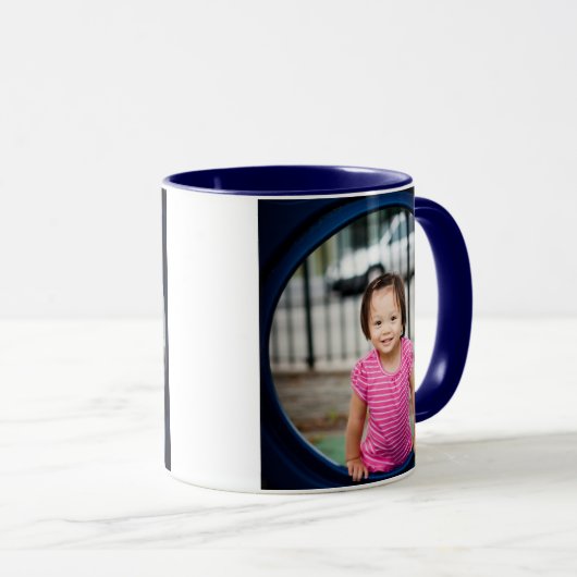 Uw baby op een mok (Voorkant rechts)