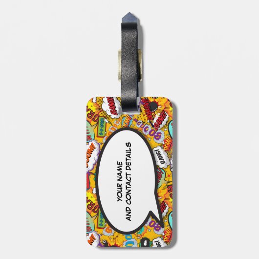 UW BAGAGE IS KLAAR OM UW BERICHT OP TE STIJGEN BAGAGELABEL (Achterkant verticaal)