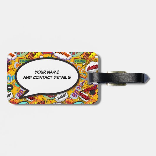 UW BAGAGE IS KLAAR OM UW BERICHT OP TE STIJGEN BAGAGELABEL (Achterkant horizontaal)