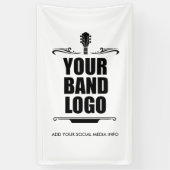 Uw band Logo Long Spandoek