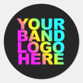 UW BAND-LOGO STICKERS (Voorkant)