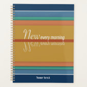 Uw barmhartigheden zijn elke morgen nieuw planner (Voorkant)