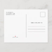 Uw Beach foto slaat het Briefkaart Datum op (Achterkant)