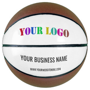 Uw bedrijf Logo Basketbal Voorbeeld aangepaste tek