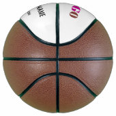 Uw bedrijf Logo Basketbal Voorbeeld aangepaste tek (Rechts)